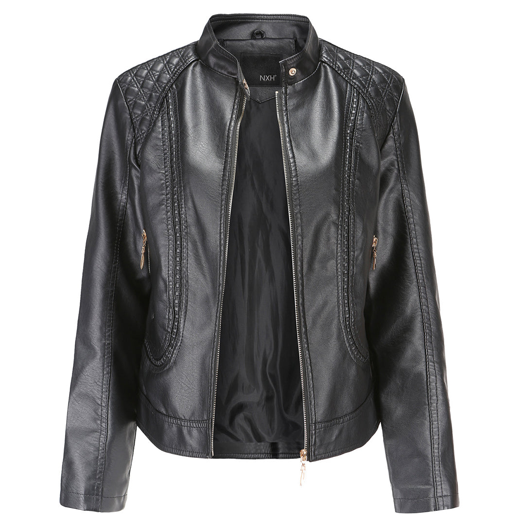 Elegante Lederjacke für Damen