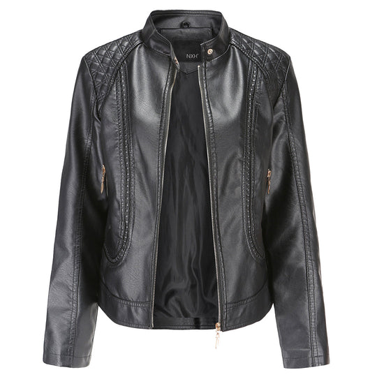 Elegante Lederjacke für Damen