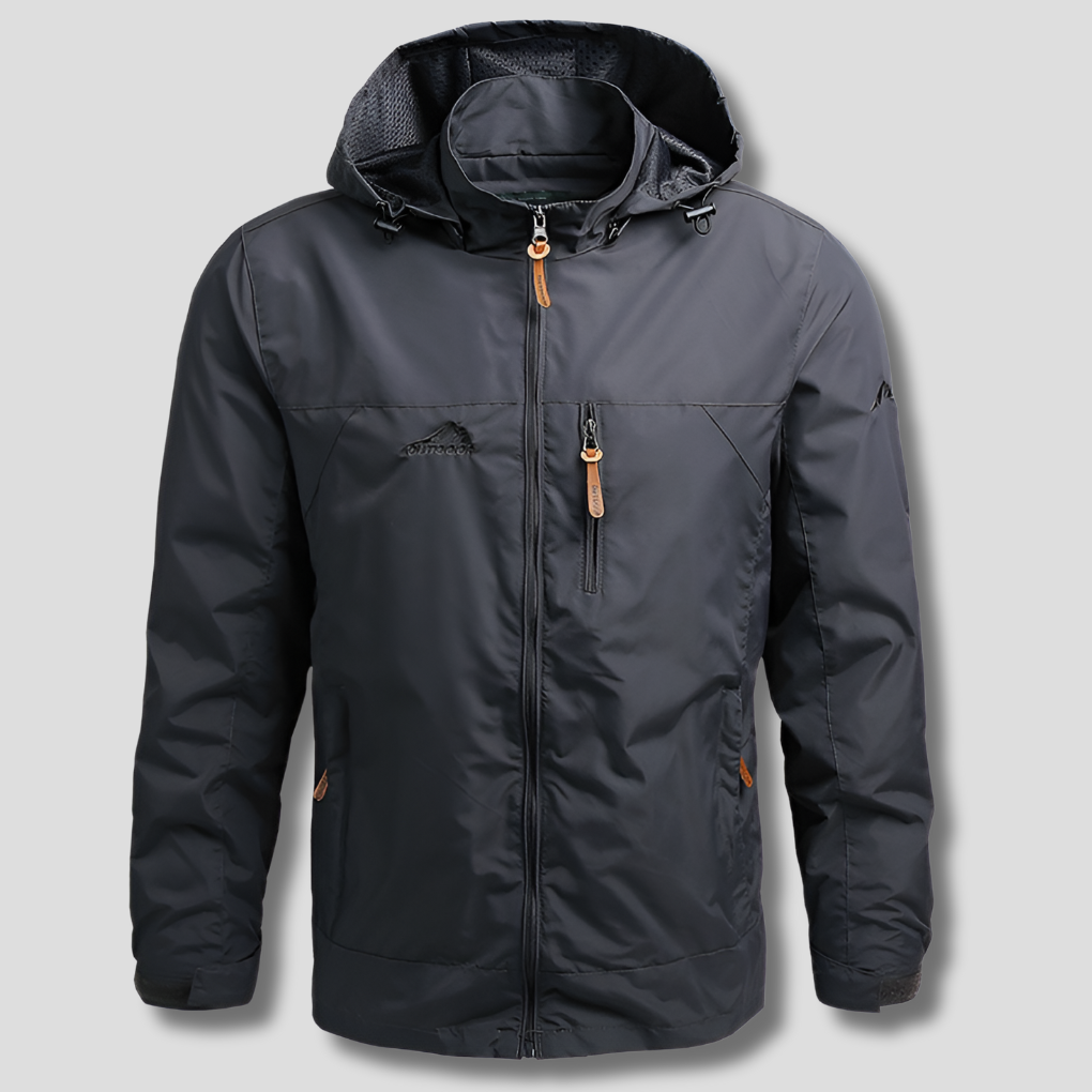 Wasser- und Winddichte Outdoorjacke für Herren