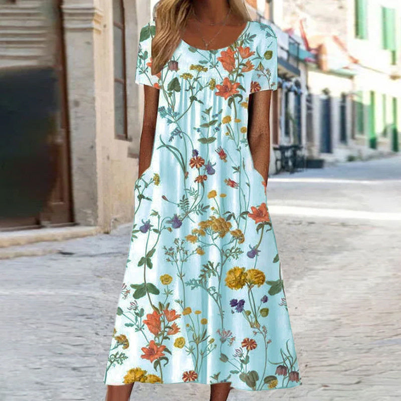 Leichte und Fließende Sommerkleid