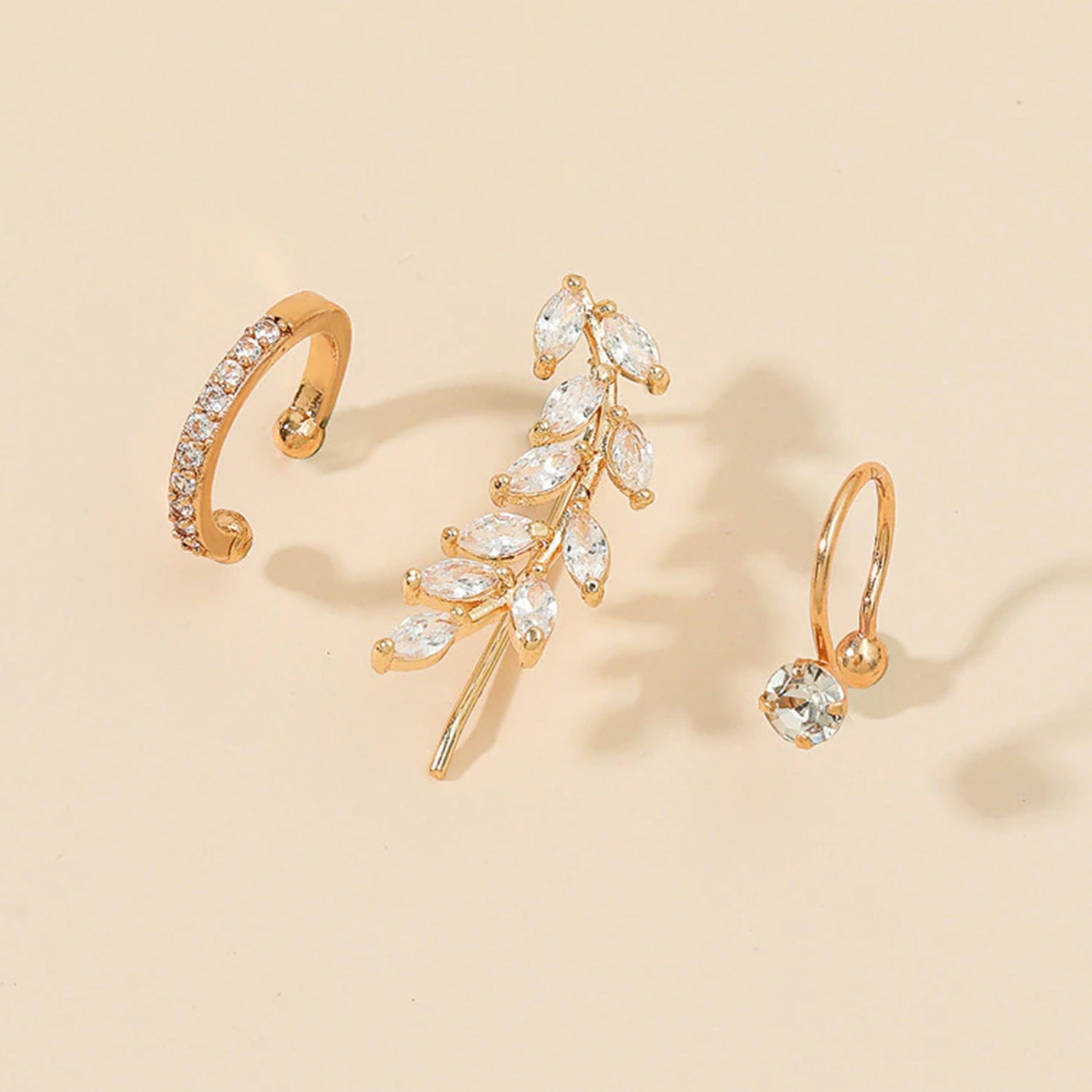 Bohemian No Piercing Kristall Stecker Ohrringe | Shop Nory