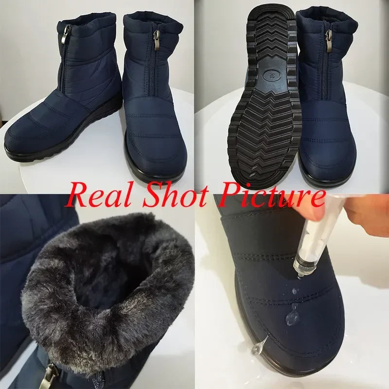 Wasserdichte Winter Schneestiefel