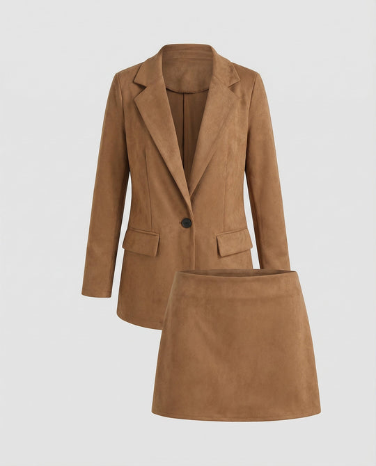 Elegantes Wild Blazer Rock Set