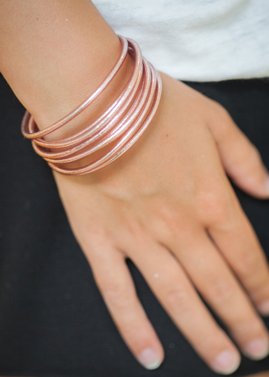 Buddhistisches Armband rosé | Shop Nory