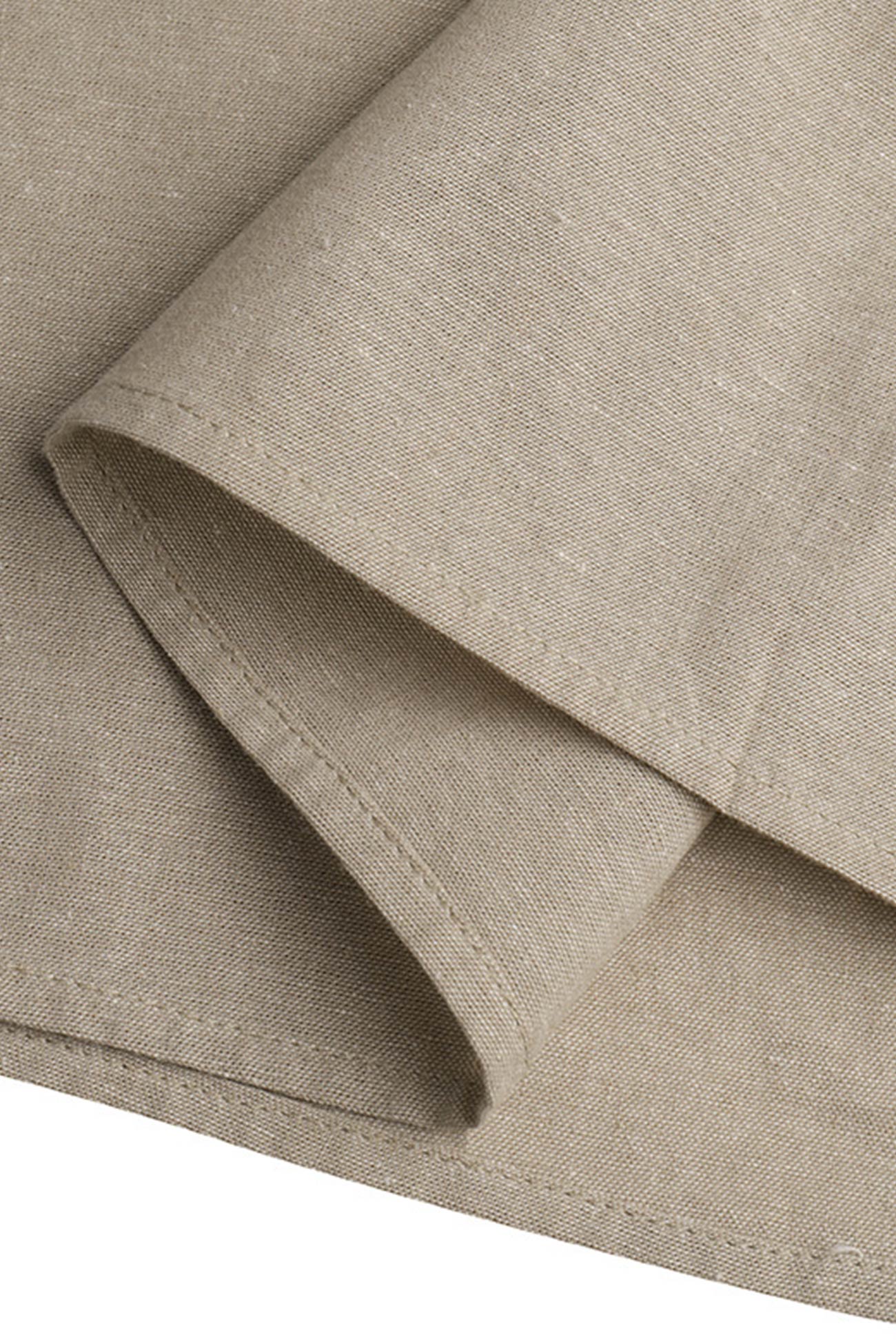 Knopf Unten Baumwoll Strandkleid