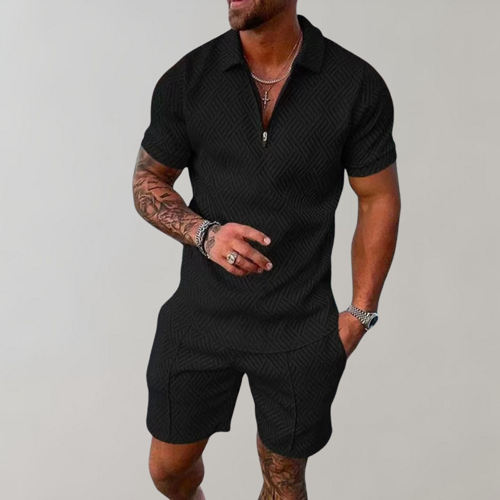 ShopNory | Polo- und Shorts-Set für Herren