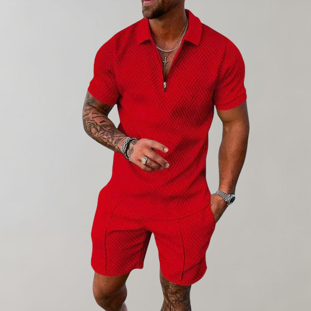 ShopNory | Polo- und Shorts-Set für Herren