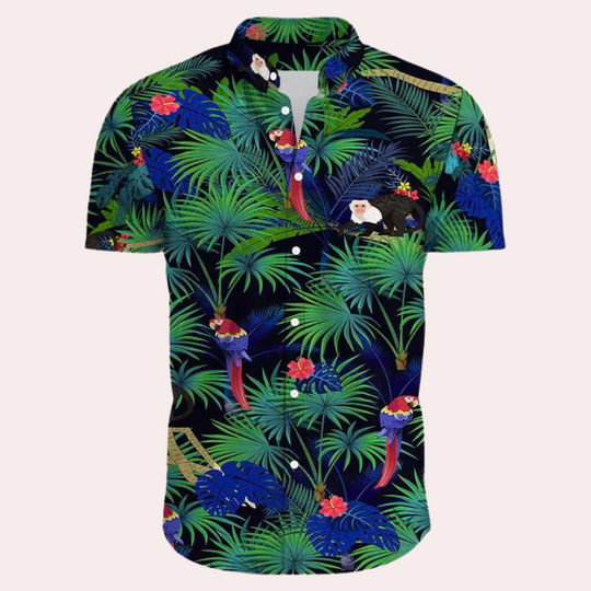 Farbenfrohe und Trendige Hawaii-Hemd für Männer
