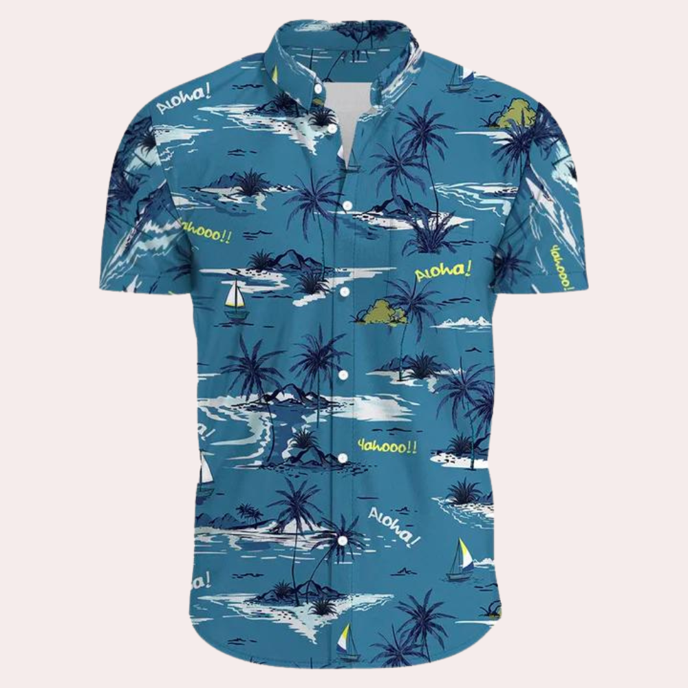 Farbenfrohe und Trendige Hawaii-Hemd für Männer
