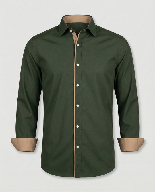 Klassisch und Stilvoll Herbst Hemd für Männer