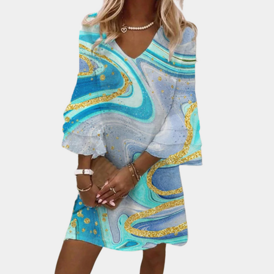 Klassisches Sommerkleid für Frauen