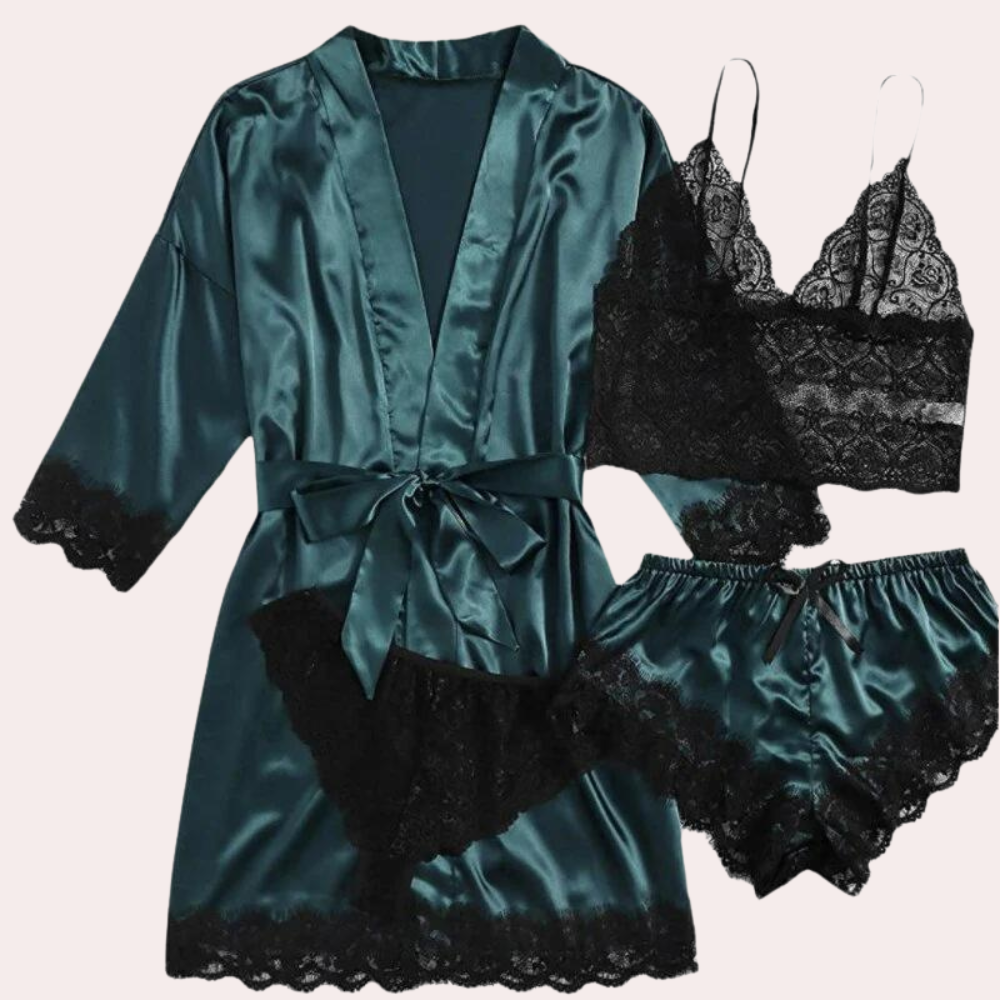 4-Teilige Lingerie-Kleid