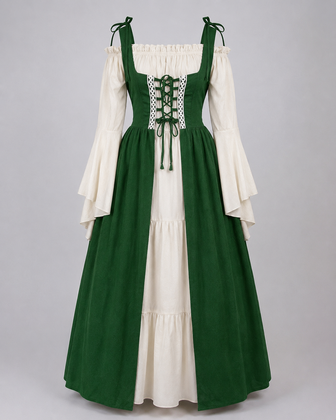 Mittelalterkleid für Damen mit Traditionellem Schnitt für Mittelalterevents | ShopNory