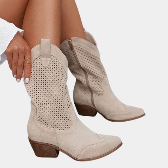 Cowboystil Orthopädische Stiefel für Frauen Komfortabel & Modisch