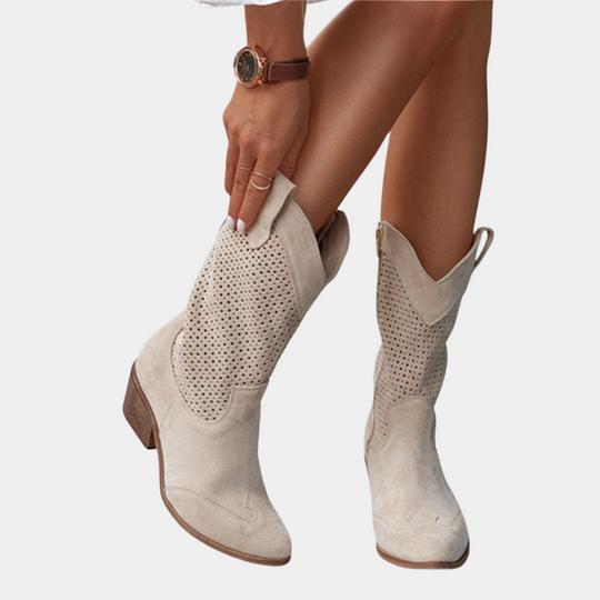 Cowboystil Orthopädische Stiefel für Frauen Komfortabel & Modisch