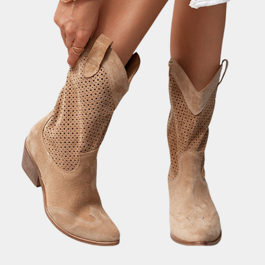 Cowboystil Orthopädische Stiefel für Frauen Komfortabel & Modisch