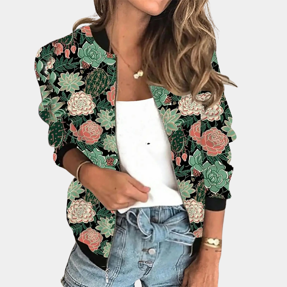 Jacke mit Druck für Damen