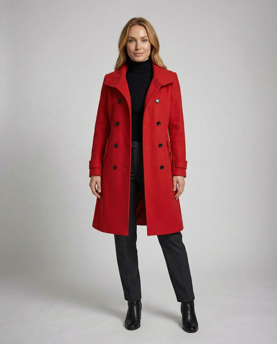 Warmer Damen Trenchcoat Elegant