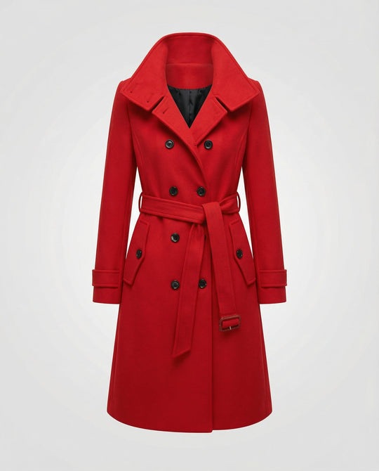 Warmer Damen Trenchcoat Elegant