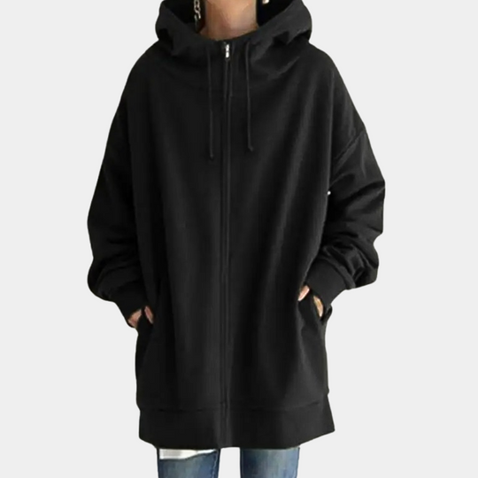 Herbst Hoodie mit Reißverschluss für Frauen