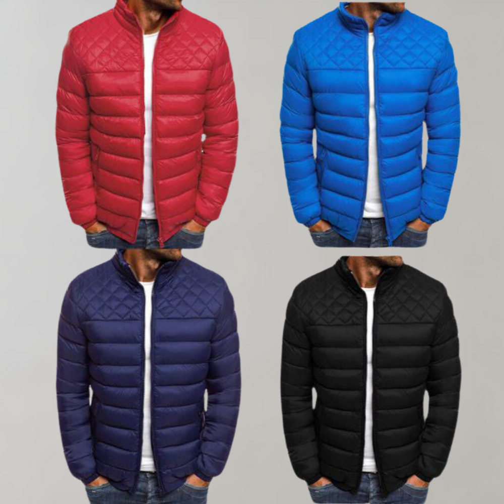 Wind- und wasserdichte gesteppte Herrenjacke