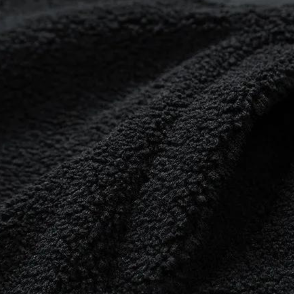 Herren Outdoor-Fleecejacke mit Reißverschluss und Verstärkten Details