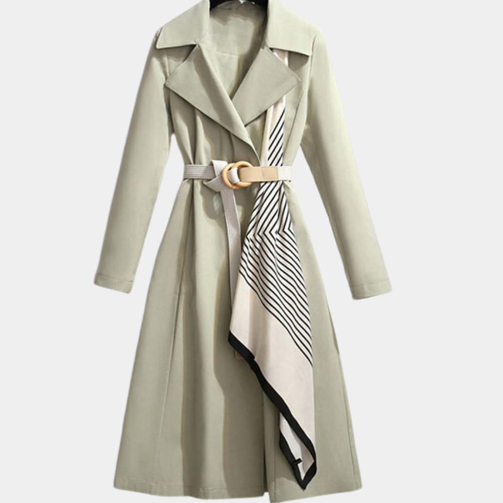 Eleganter Trenchcoat - Gürtel Vielseitiger Luxus