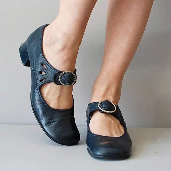 Schicke orthopädische Ledersandalen