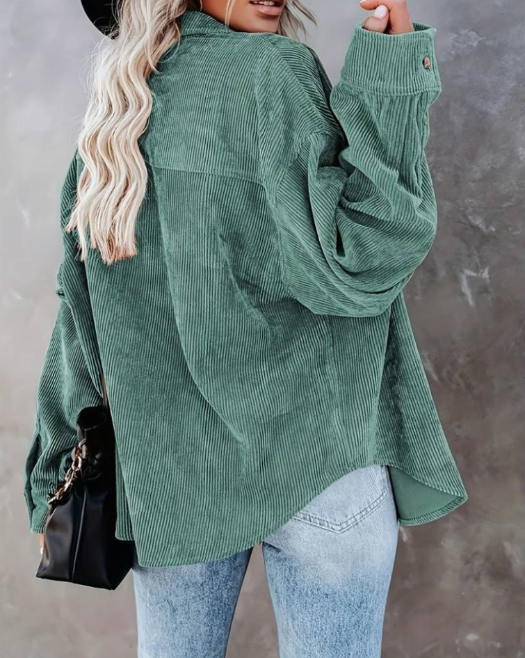 Shopnory | Weinlese Cordjacke