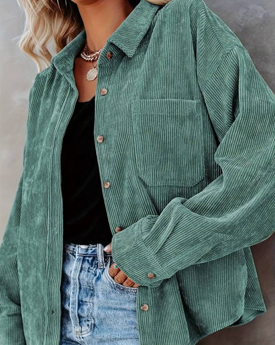Shopnory | Weinlese Cordjacke