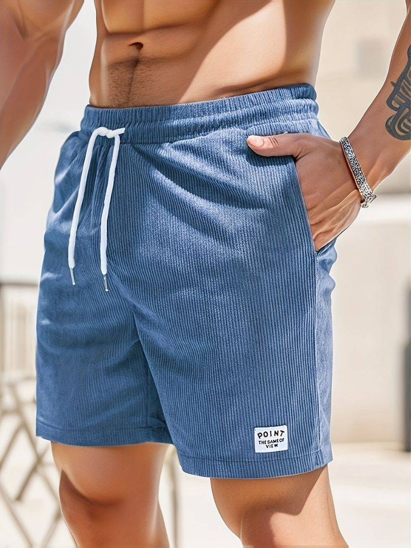 ShopNory | Lässige Cord-Herrenshorts mit Kordelzug