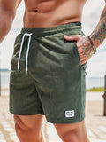ShopNory | Lässige Cord-Herrenshorts mit Kordelzug