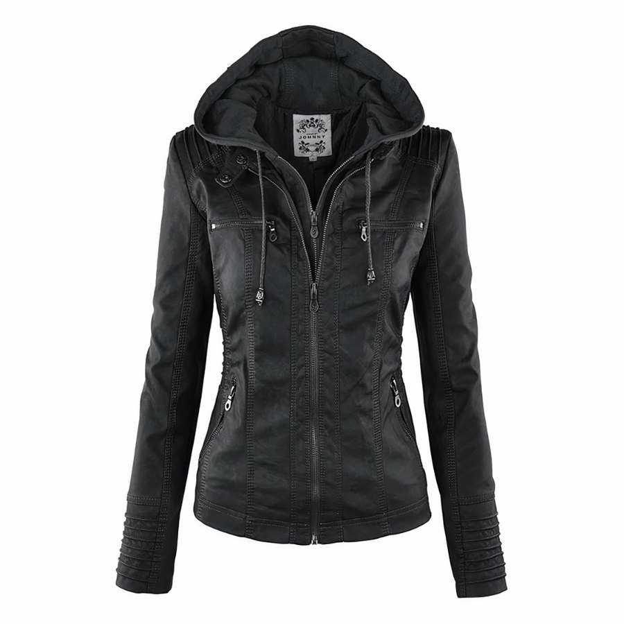 Elegante Lederjacke