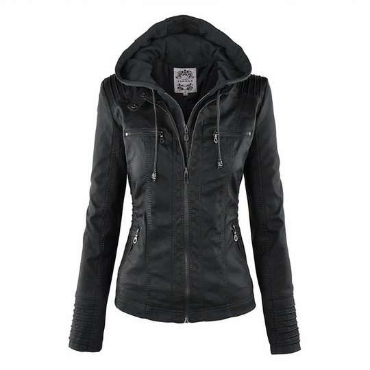 Elegante Lederjacke