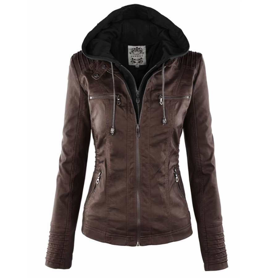 Elegante Lederjacke