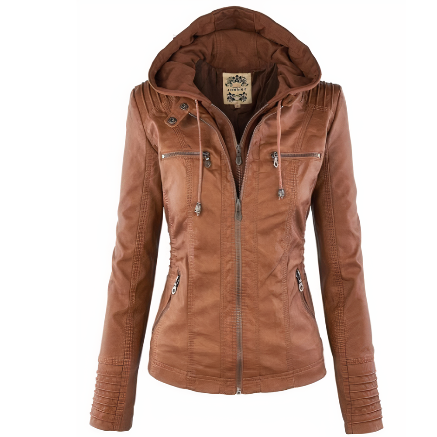 Elegante Lederjacke