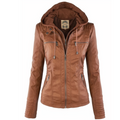 Elegante Lederjacke