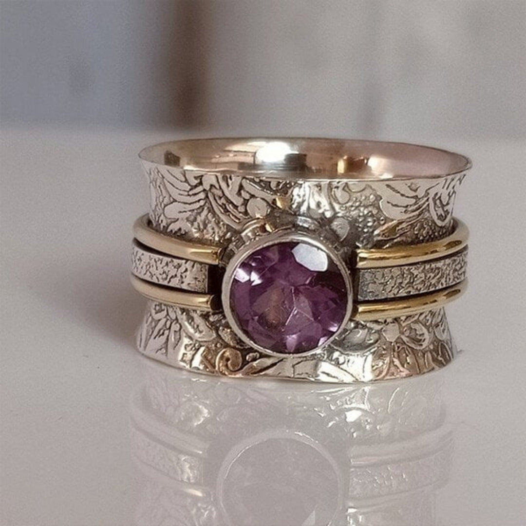 Bohemian Crystal Meditation Ring | Shop Nory