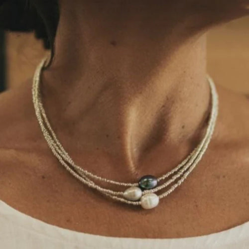 Vintage Natürliche Perlenkette | Shop Nory