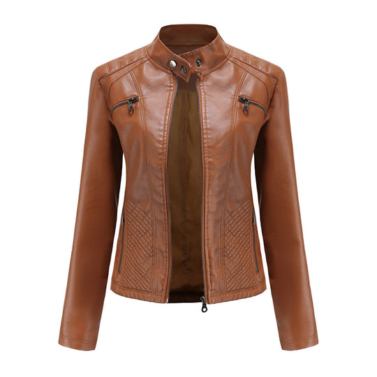 Schicke Lederjacke für Frauen
