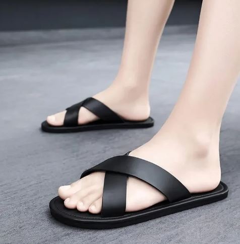 Modische flache Cross-Sandalen für Männer