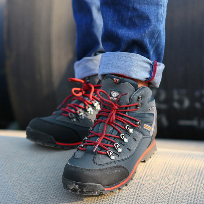 LanglShopnoryige Leichte Wanderstiefel mit Anti Rutsch Griff