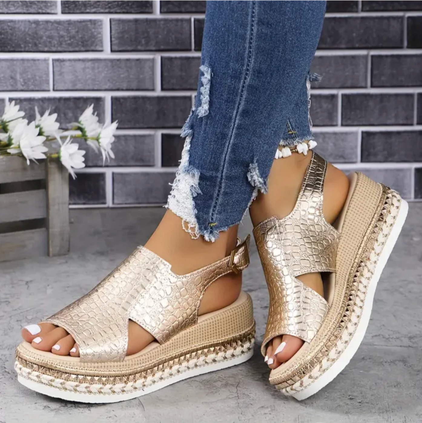 Orthopädische Sandalen Hervorragende Fußgewölbestütze Und Maximaler Komfort
