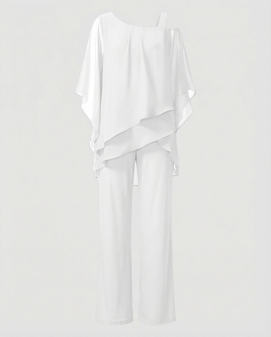 Elegantes Chiffon Abendset Damen