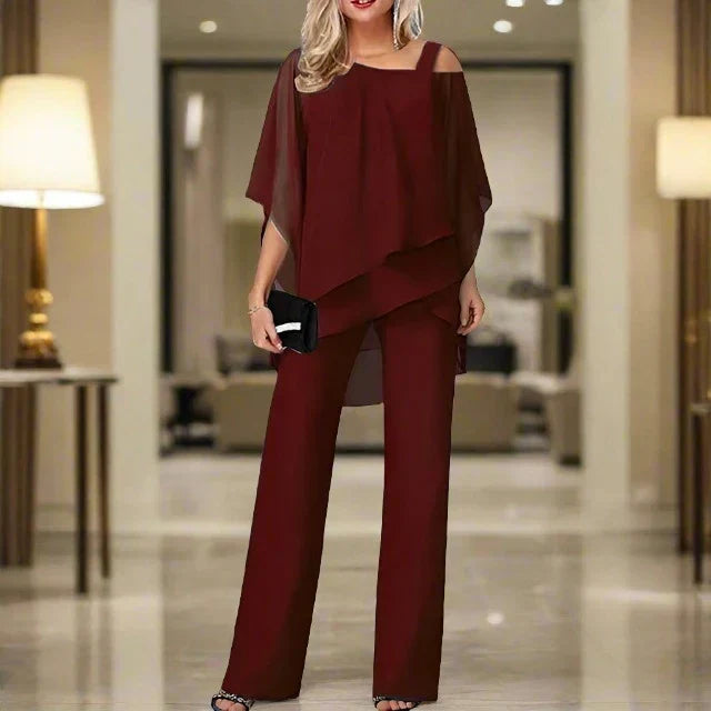 Luxus-Chiffon-Set für Elegante Abende