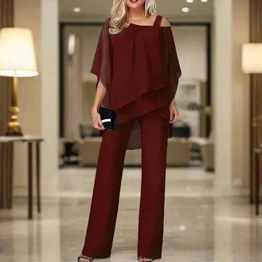Luxus-Chiffon-Set für Elegante Abende