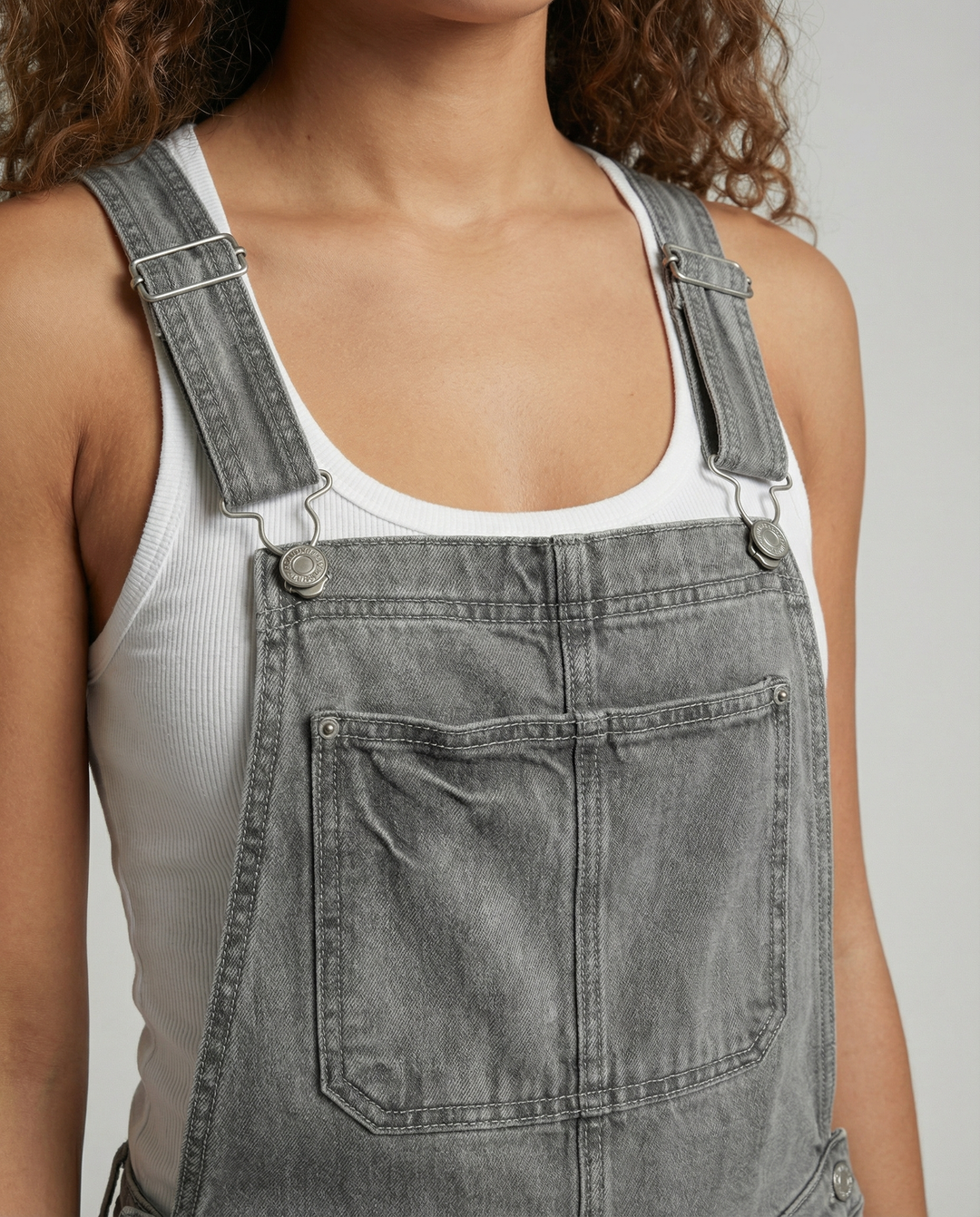 Damen Zerrissener Overall mit Eleganter Passform & Komfort