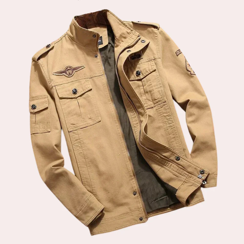 Dünne Jacke für Herren Komfortabel und Stilvoll