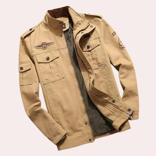 Dünne Jacke für Herren Komfortabel und Stilvoll