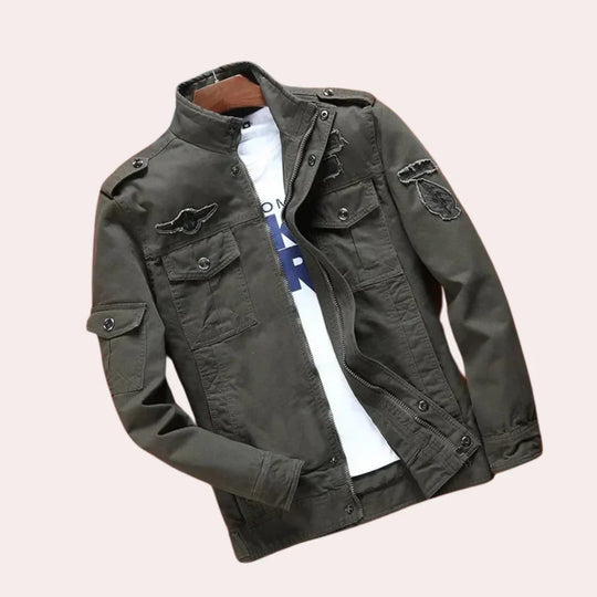Dünne Jacke für Herren Komfortabel und Stilvoll